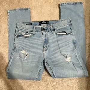 Hollister slim straight jeans